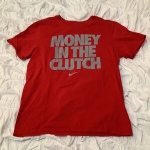 Red ‘Money in the Clutch’ T-Shirt